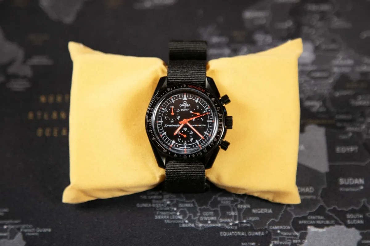 Omega Swatch MoonSwatch Custom Metal Case Mod - Image 2