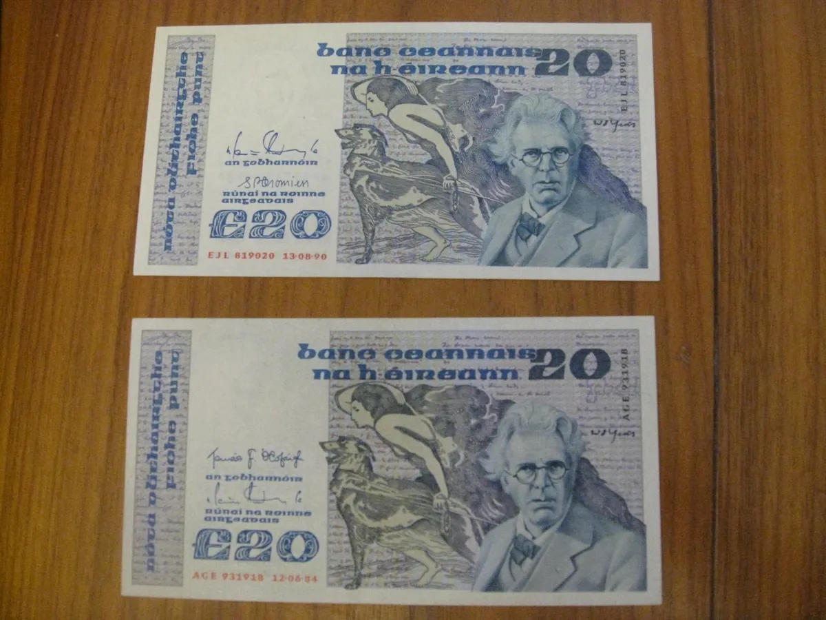 20 Punt B Series Notes - 80 Euros Each - Image 1