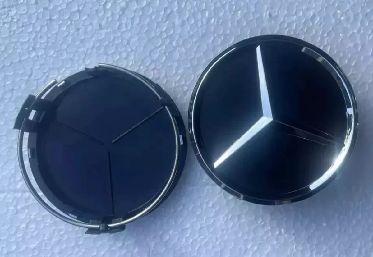 Centre Caps x 4 Mercedes All Makes Models Sizes - Image 2