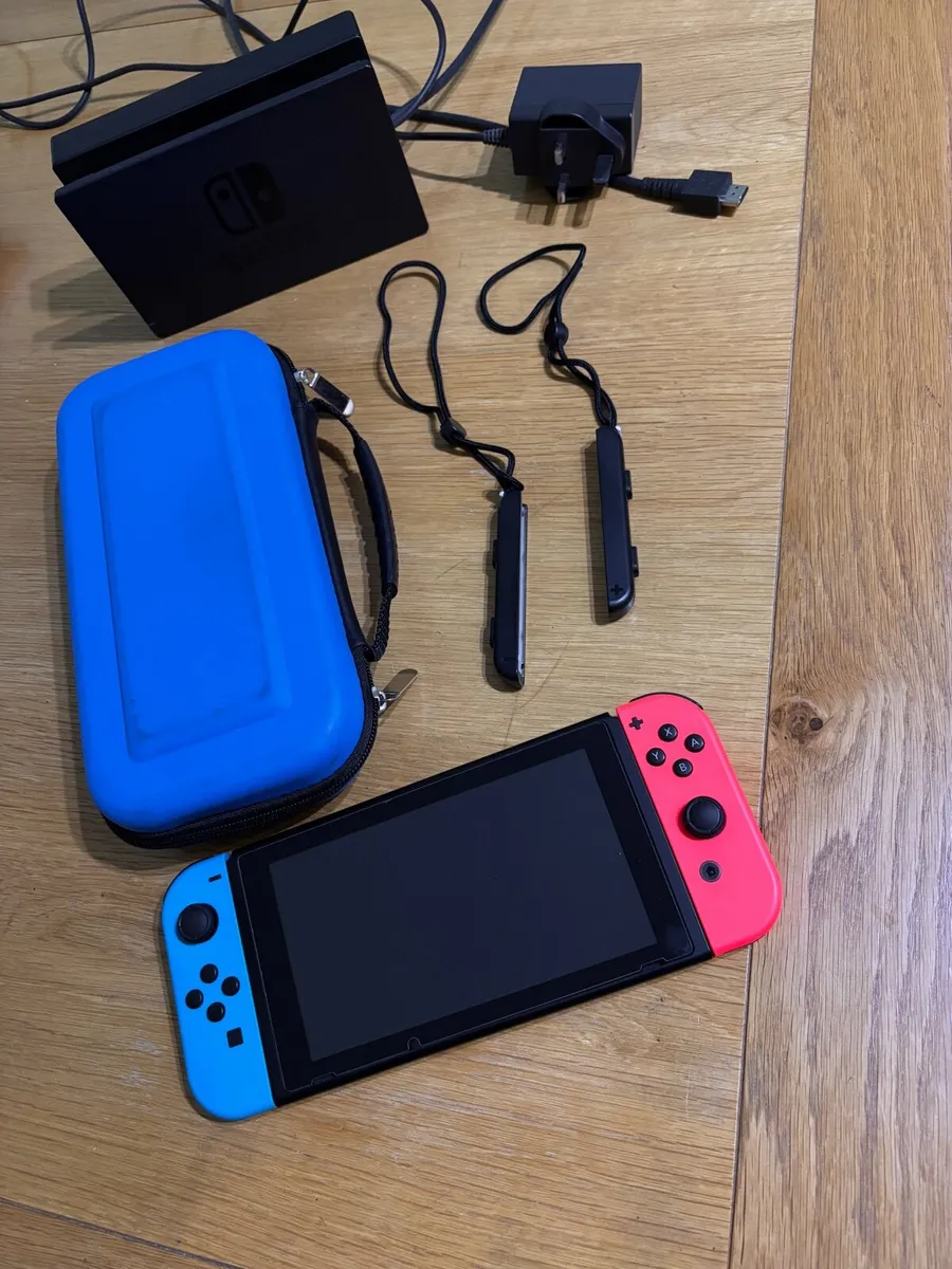 Nintendo Switch Console & Carry Case - Image 1