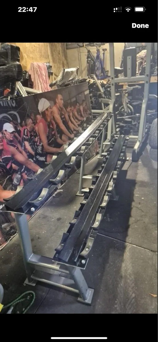 Life fitness two tier dumbbells rack - Image 3