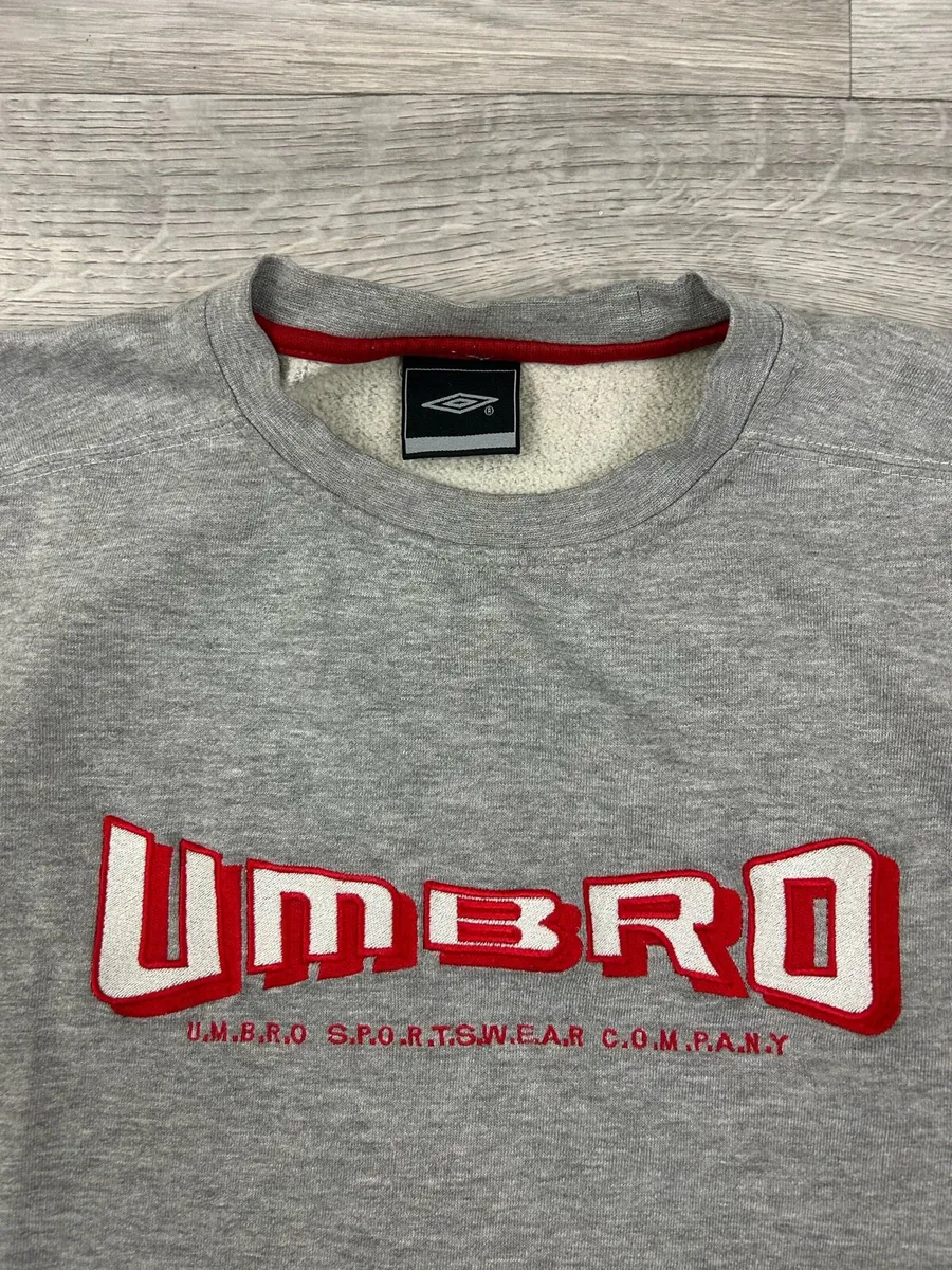 Vintage Umbro Embroidered Sweatshirt Mens S/M - Image 3