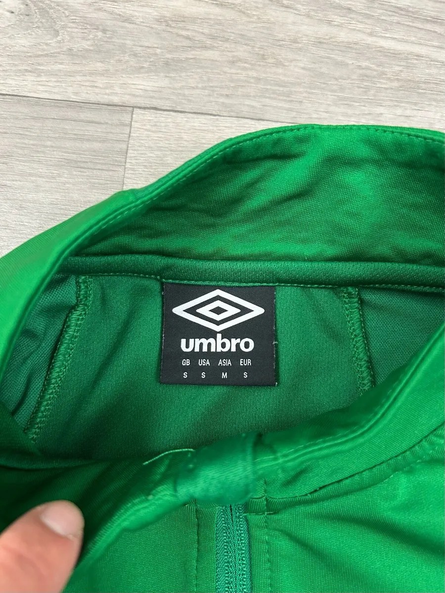Umbro Ireland Half Zip Jumper Mens Small - Image 4