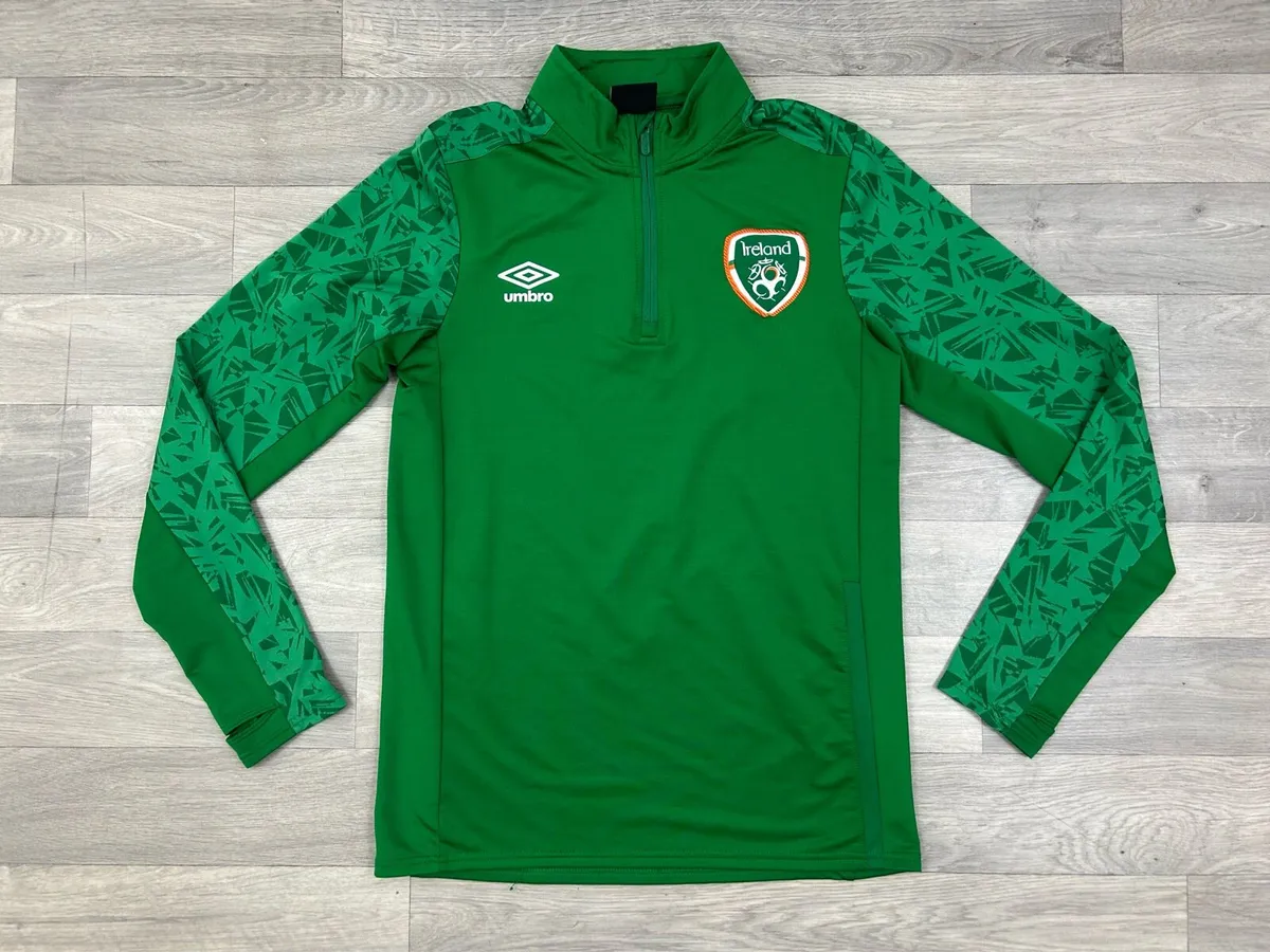 Umbro Ireland Half Zip Jumper Mens Small - Image 1