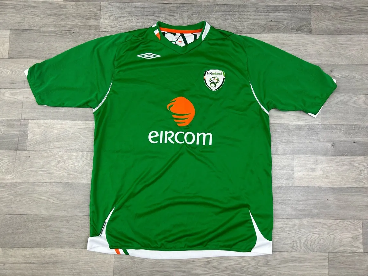 Vintage 2006 Umbro Ireland Home Jersey Shirt XL - Image 1