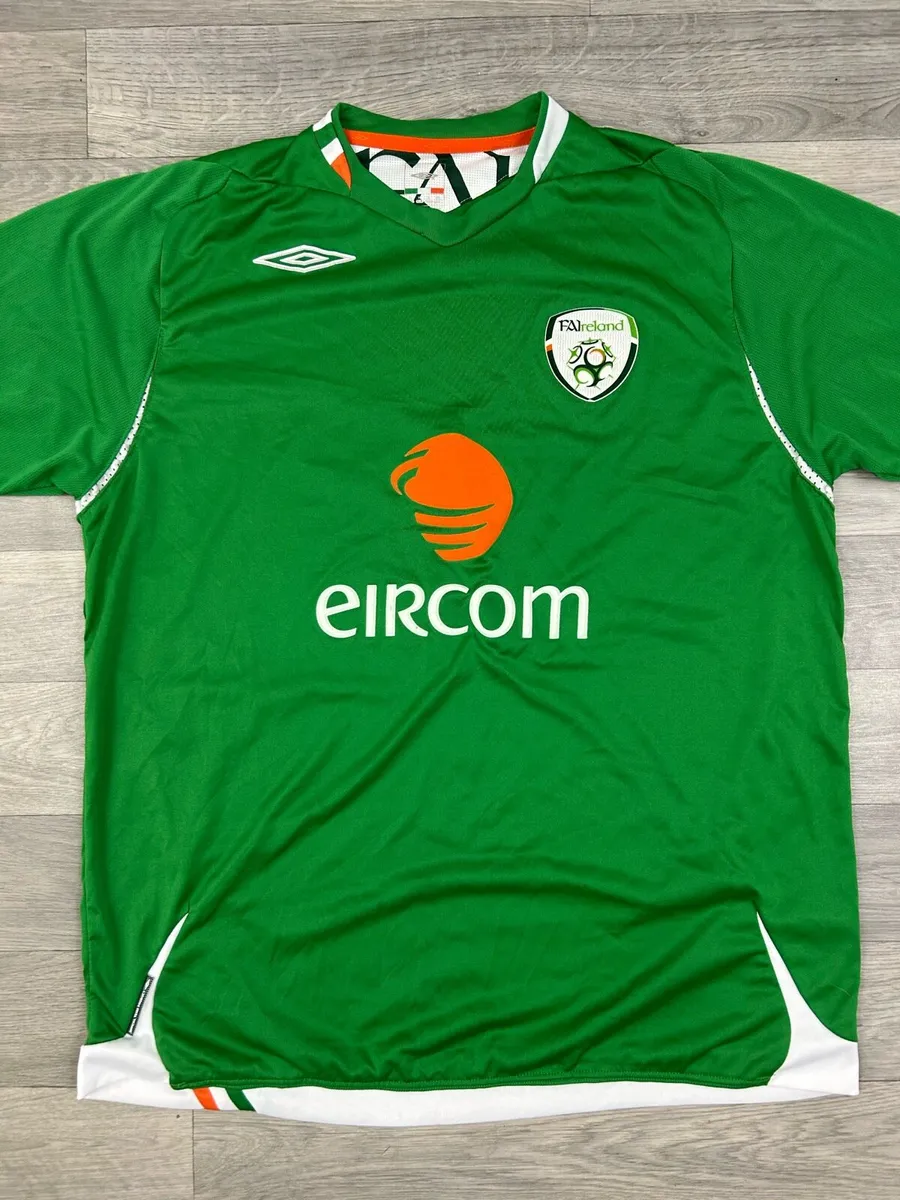 Vintage 2006 Umbro Ireland Home Jersey Shirt XL - Image 2