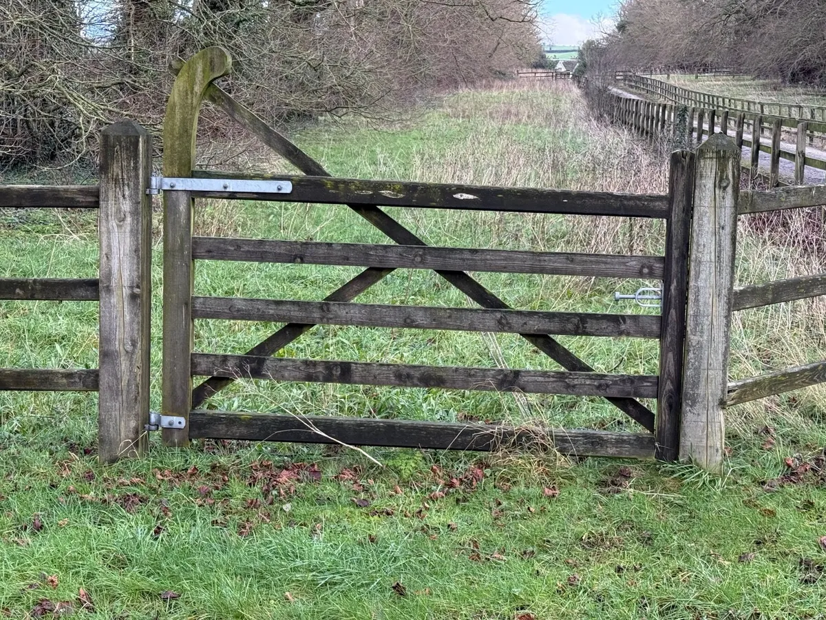 Timber gate - Image 1