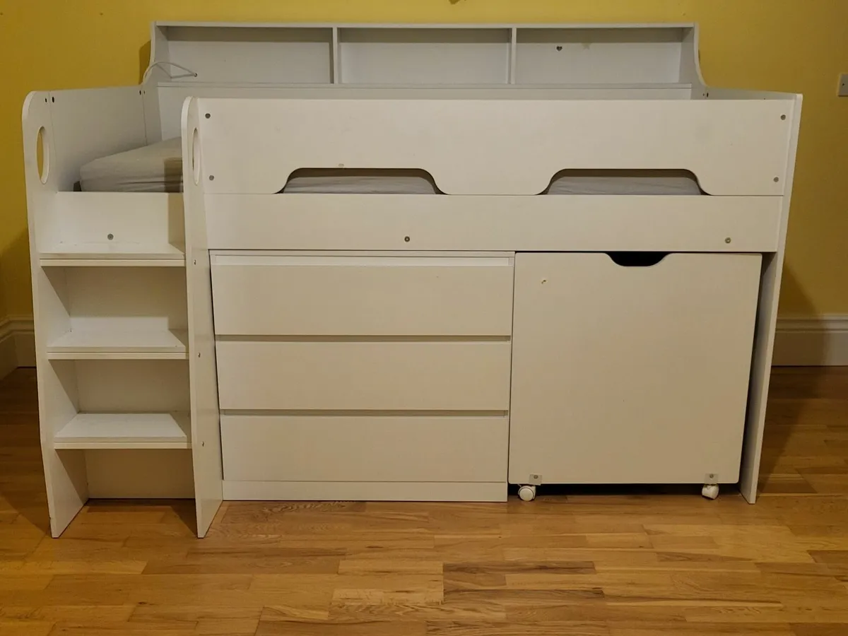 Bunk Bed with storage - Image 1