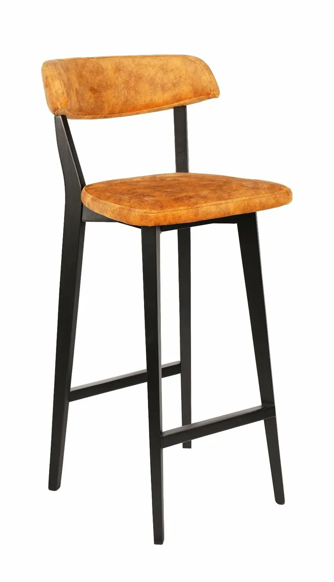 Ember Pulse Bar Stool  Black Beech Frame - Image 3