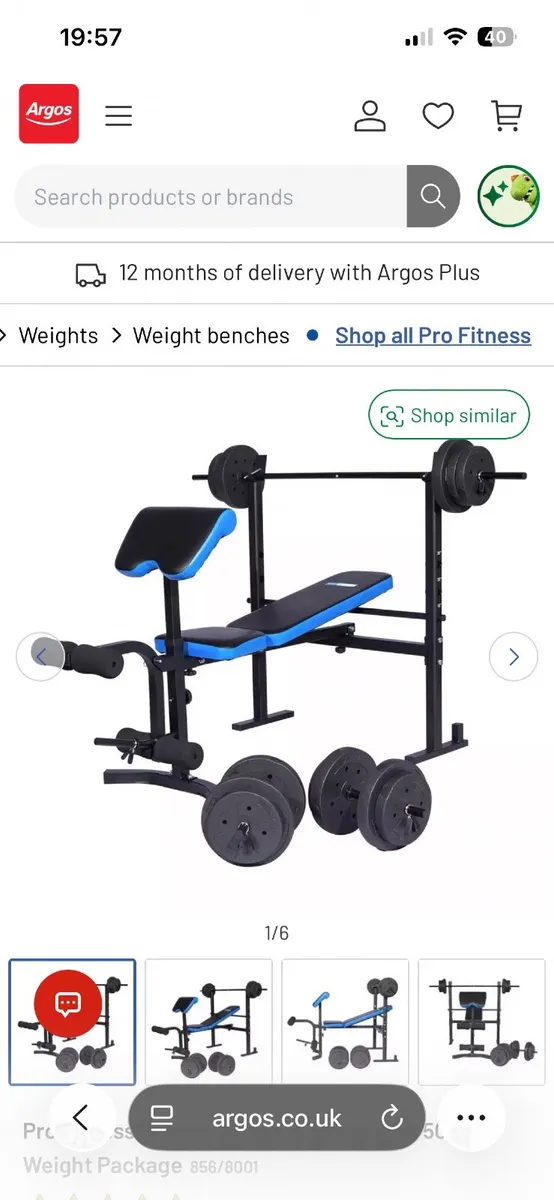 Weight bench