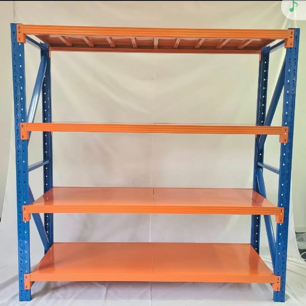 350 KG Metal Powder Coated Pallet Type Racking - Image 1