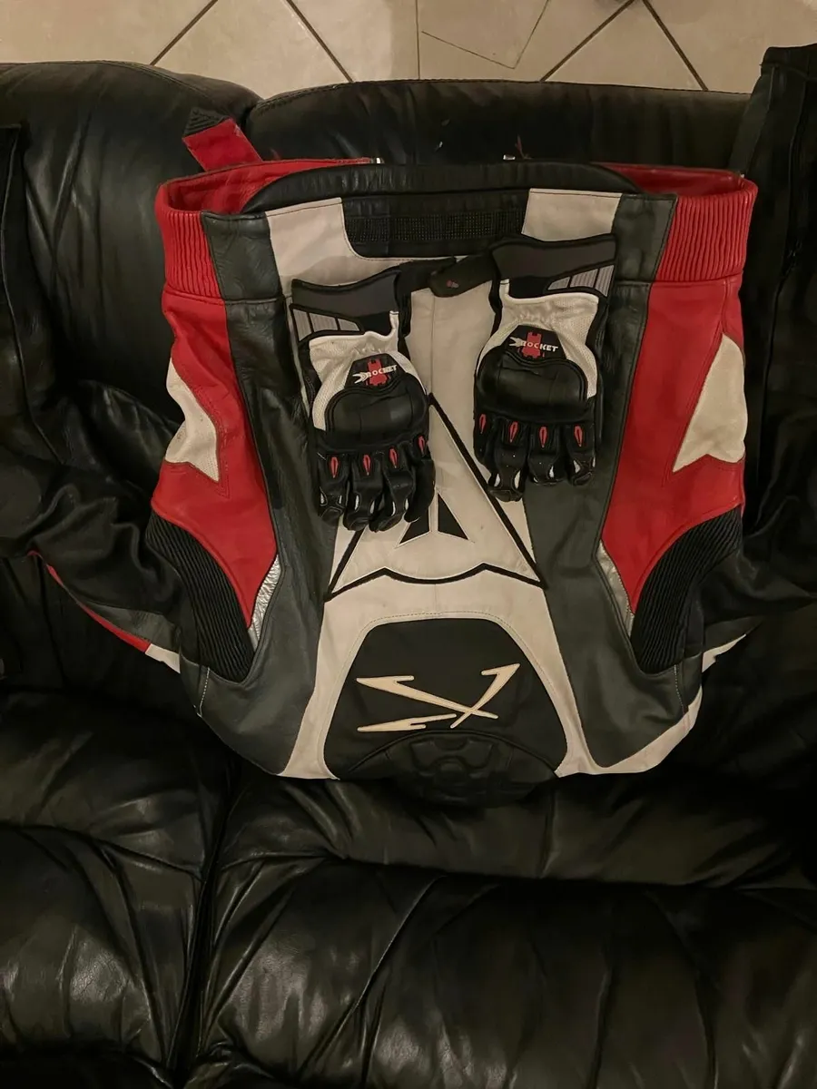 Motorbike leather set - Image 1