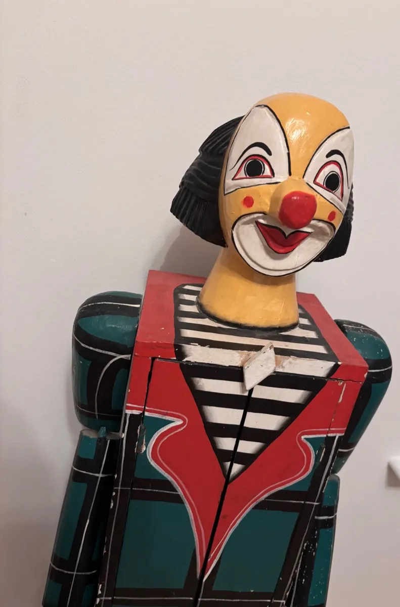 Antique clown - Image 1