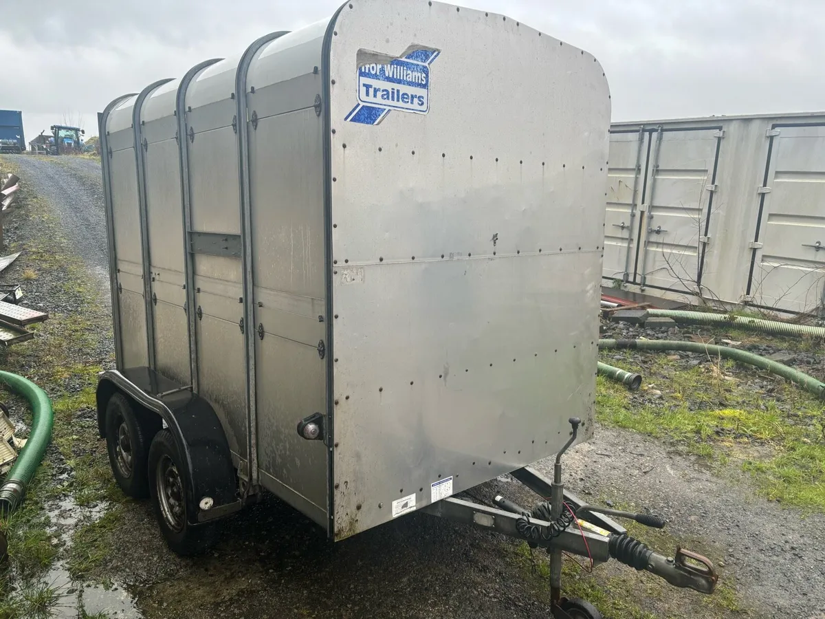 8x5 Ifor Williams Livestock Trailer - Image 1