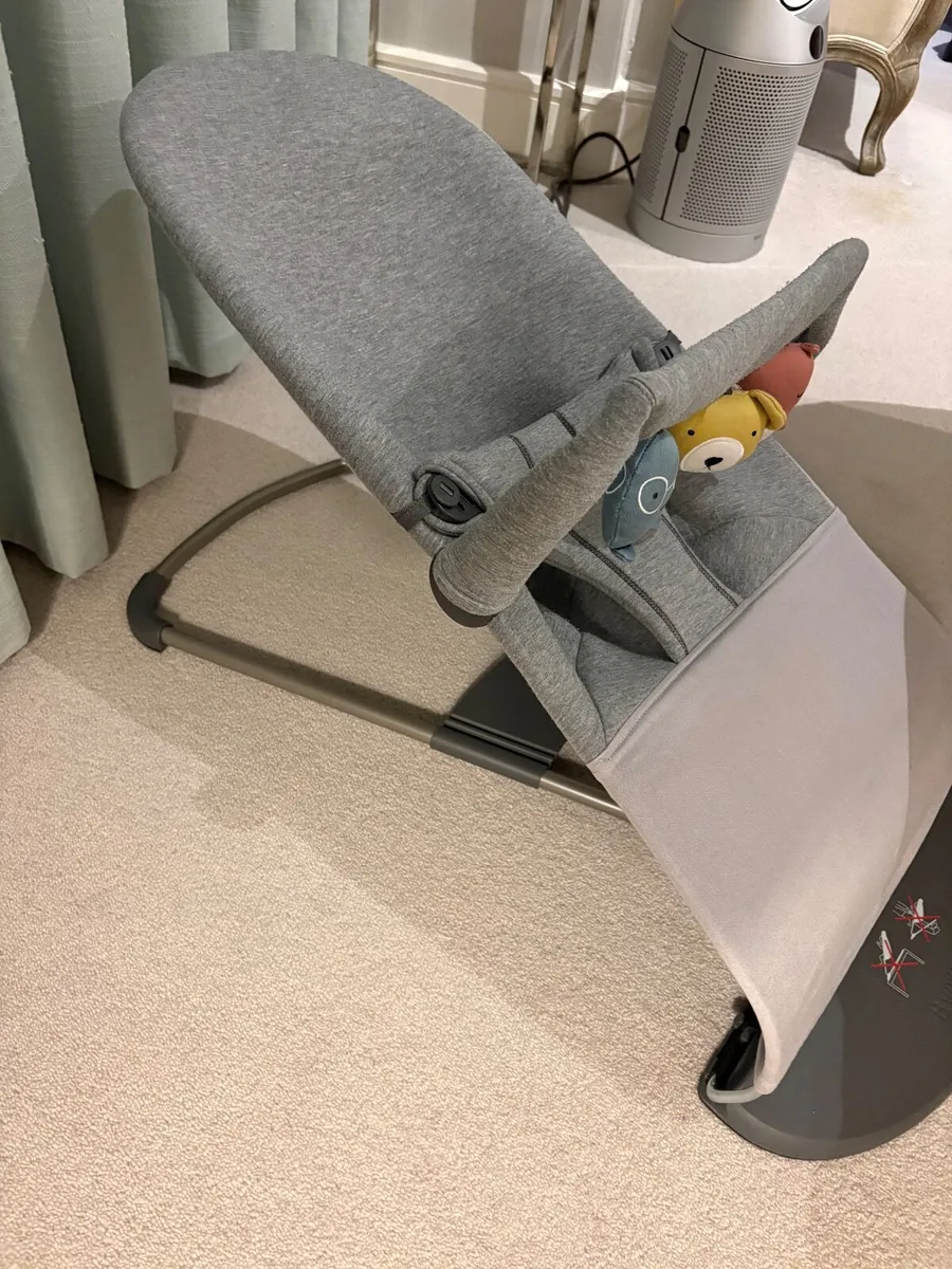 BabyBjorn bouncer and soft toy bar - Image 4