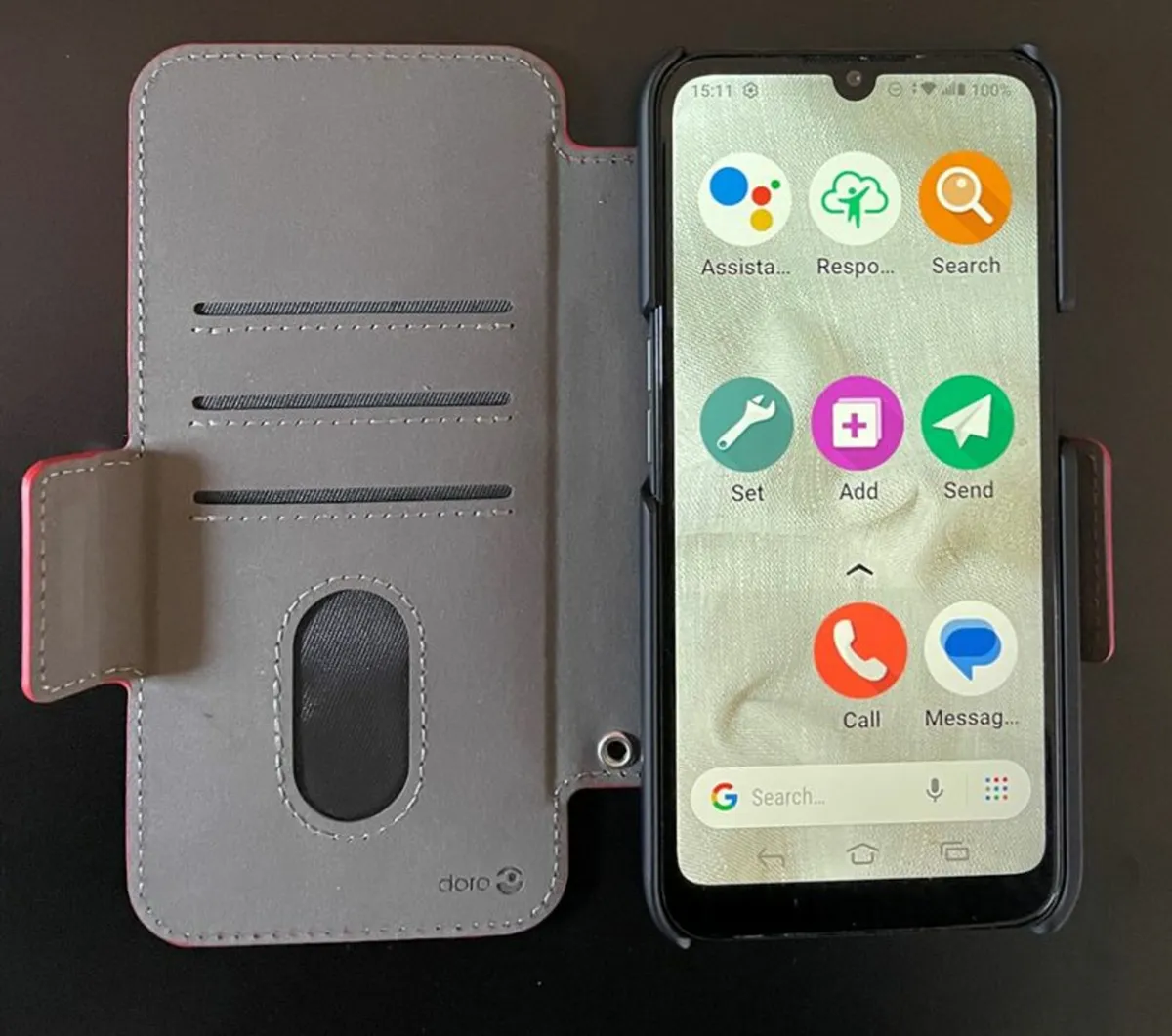 Doro 8100 Plus 4G Unlocked Smartphone for Seniors - Image 1