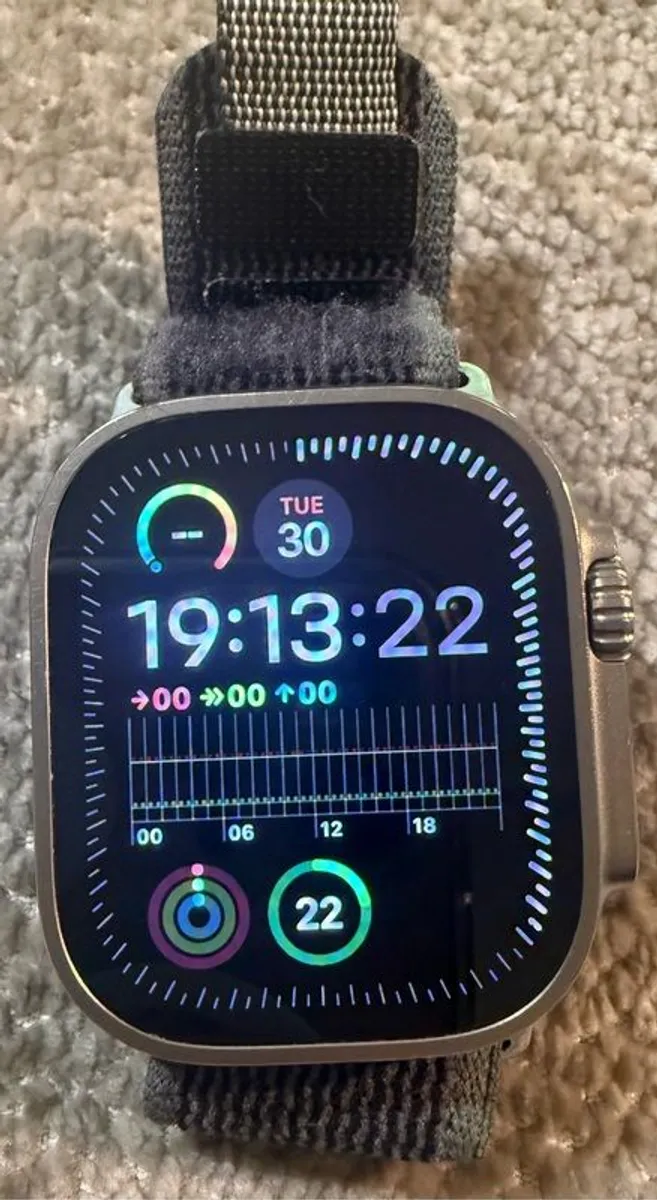 Apple Watch Ultra (Gen 1) Titanium Case Great Condition - Image 1