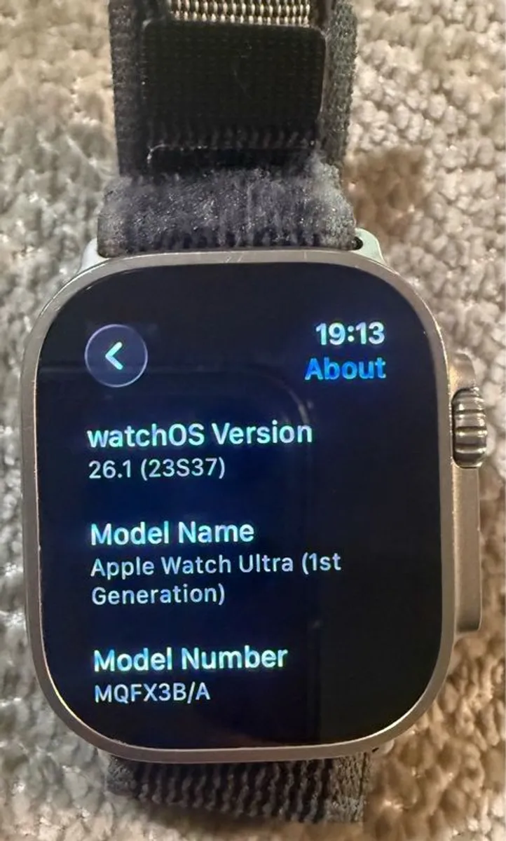 Apple Watch Ultra (Gen 1) Titanium Case Great Condition - Image 3