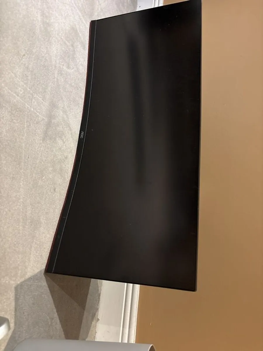 AOC Gaming CU34G2XPD - 34 inch WQHD curved monitor, 180 Hz, 1ms, FreeSync Premium (3440x1440, HDMI, DisplayPort, USB Hub) black/red