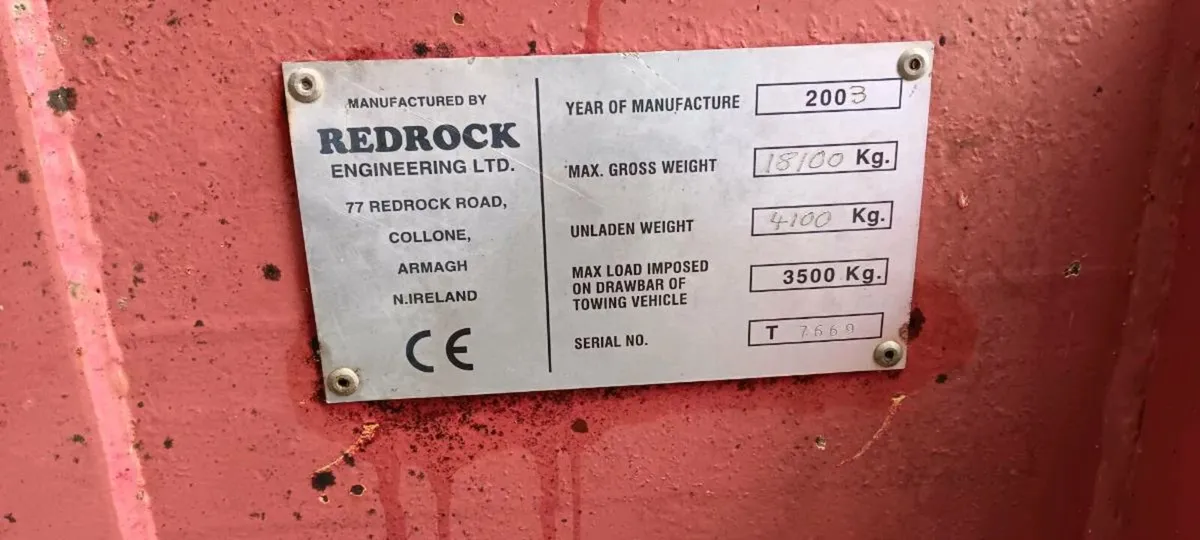 Redrock tandem axle low loader - Image 4