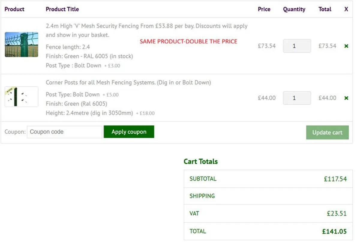 V Mesh Powder Coated Fencing - Image 4