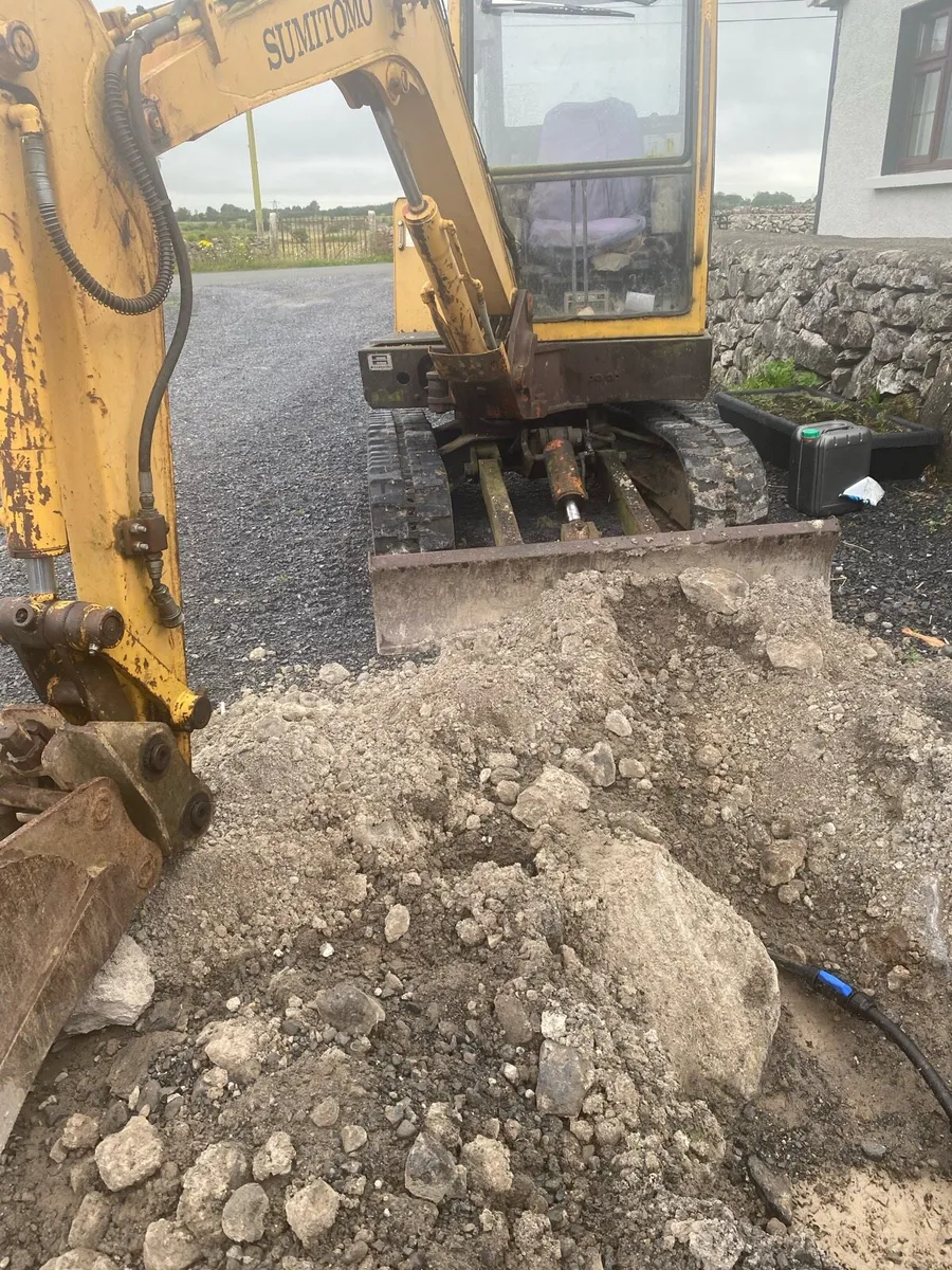 3 tone Digger hire - Image 2