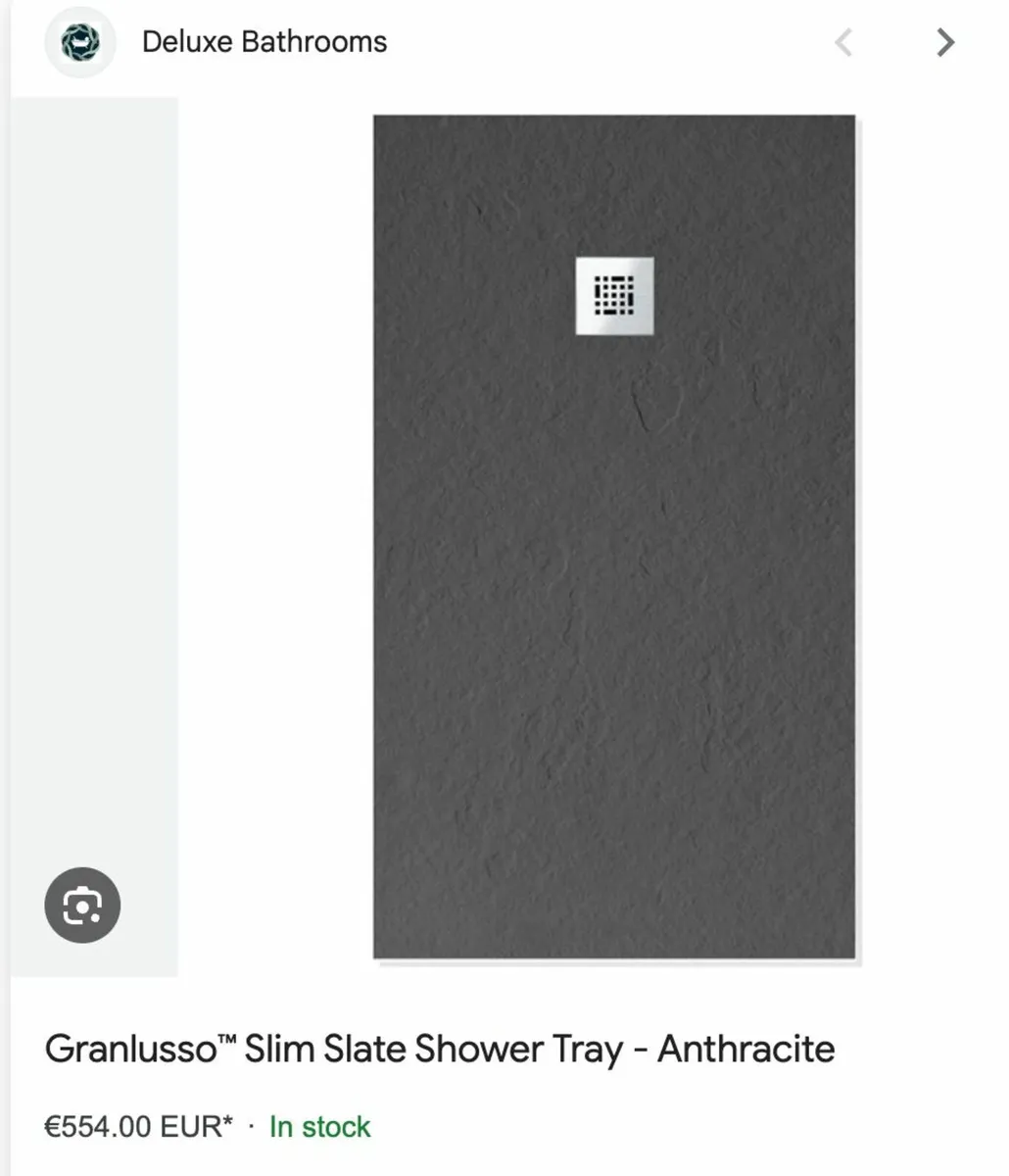 Granlusso Anthracite Slate Shower Tray - Image 3