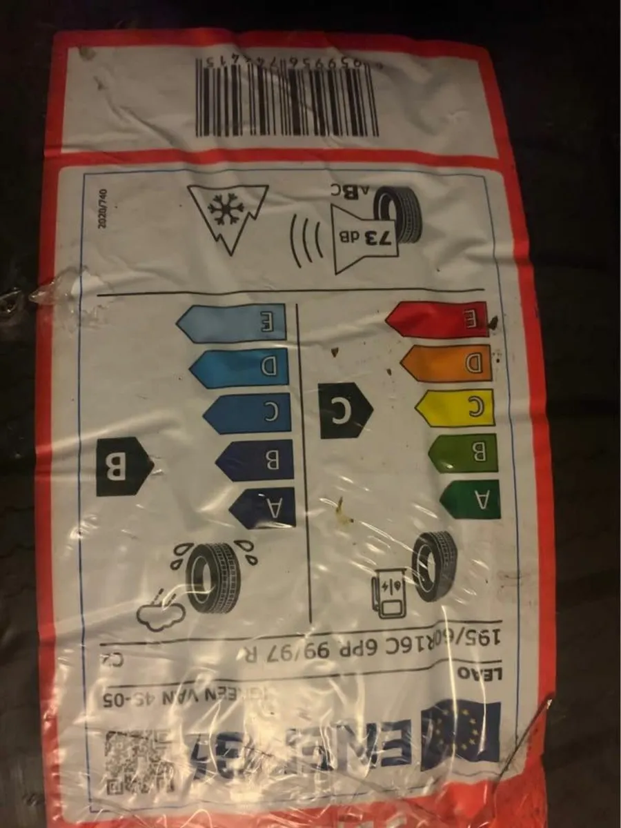 2 x brand new van tyres - Image 3