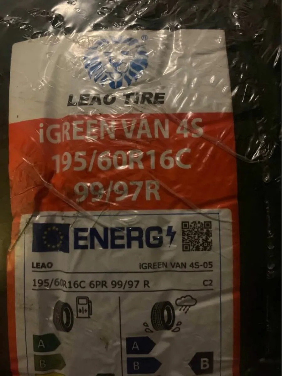 2 x brand new van tyres - Image 4