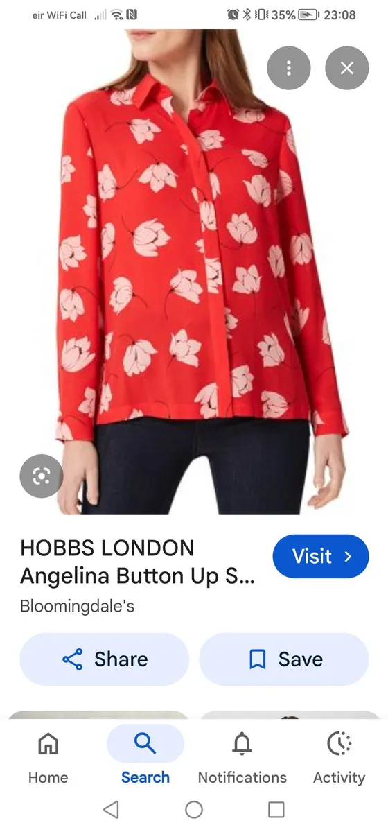 Hobbs blouse UK 12 BNWT - Image 2