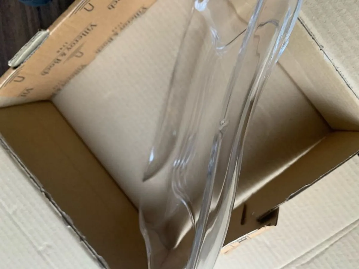 Villeroy & Boch New Wave 4 Chip & Dip Glass Dishes - Image 3