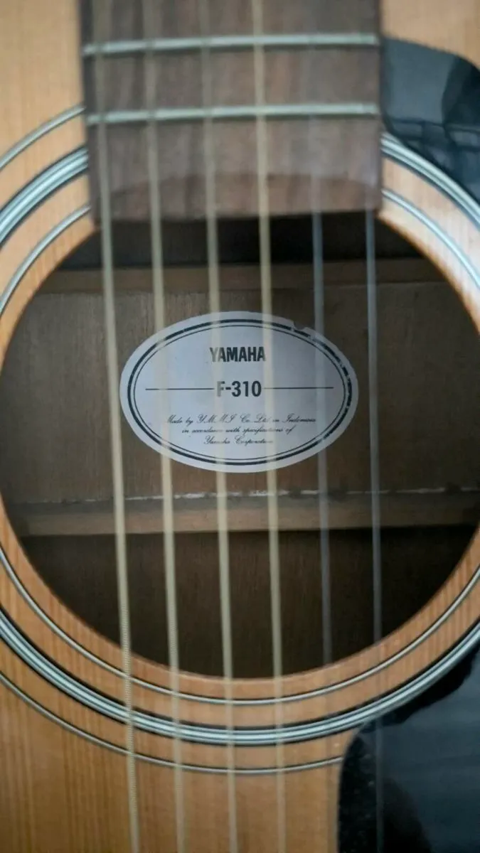 Yamaha F310 Acoustic Guitar + New Set of Strings! - Image 1