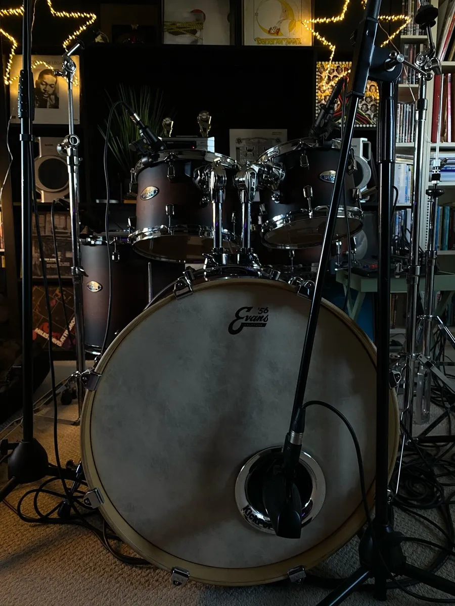 Pearl Decade Maple Sunburst Brown 5PC w Hardware - Image 4