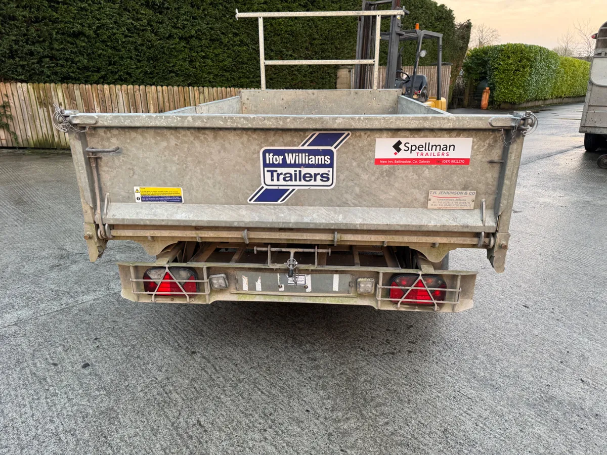 Ifor Williams tipping Trailer - Image 2
