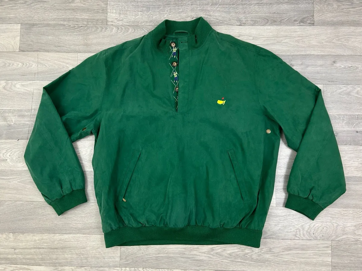 Rare Vintage Bobby Jones Masters Silk Jacket Large - Image 1