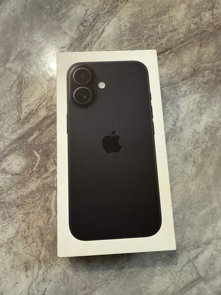 IPHONE 16 128GB BLACK SEALED