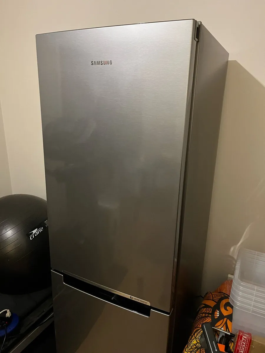 Samsung Silver Fridge Freezer - Image 1