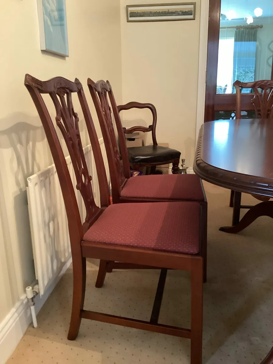 Table and Six Chairs - Image 3