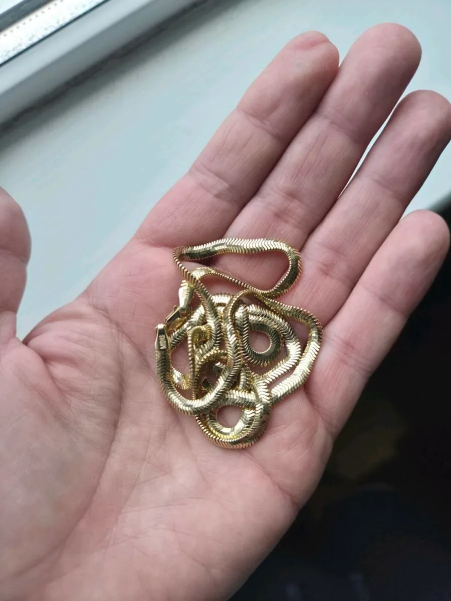 Men's 14k gold chain - Image 2