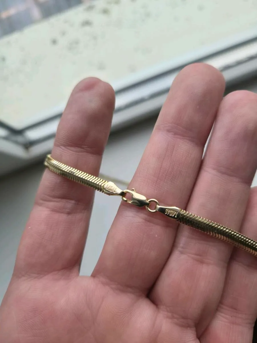 Men's 14k gold chain - Image 4