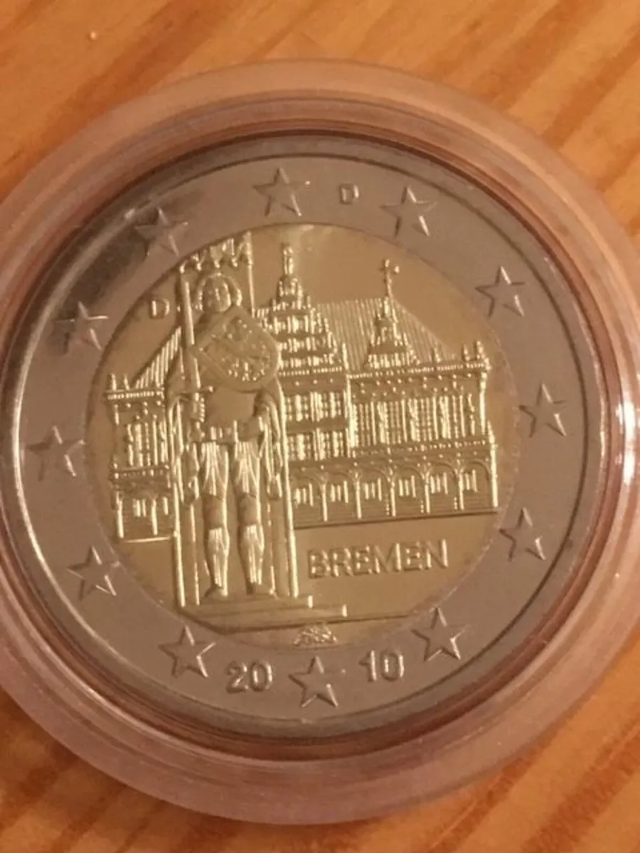 German Commemorative 2 Euro Coins - 4 Euros Each - Image 4