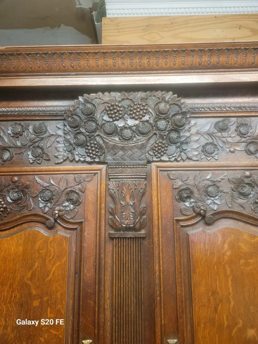 19th century French wardrobe 222/145/ 43 cm. - Image 2