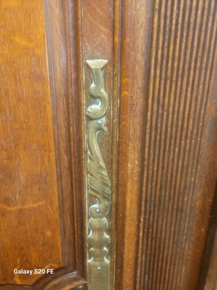 19th century French wardrobe 222/145/ 43 cm. - Image 4