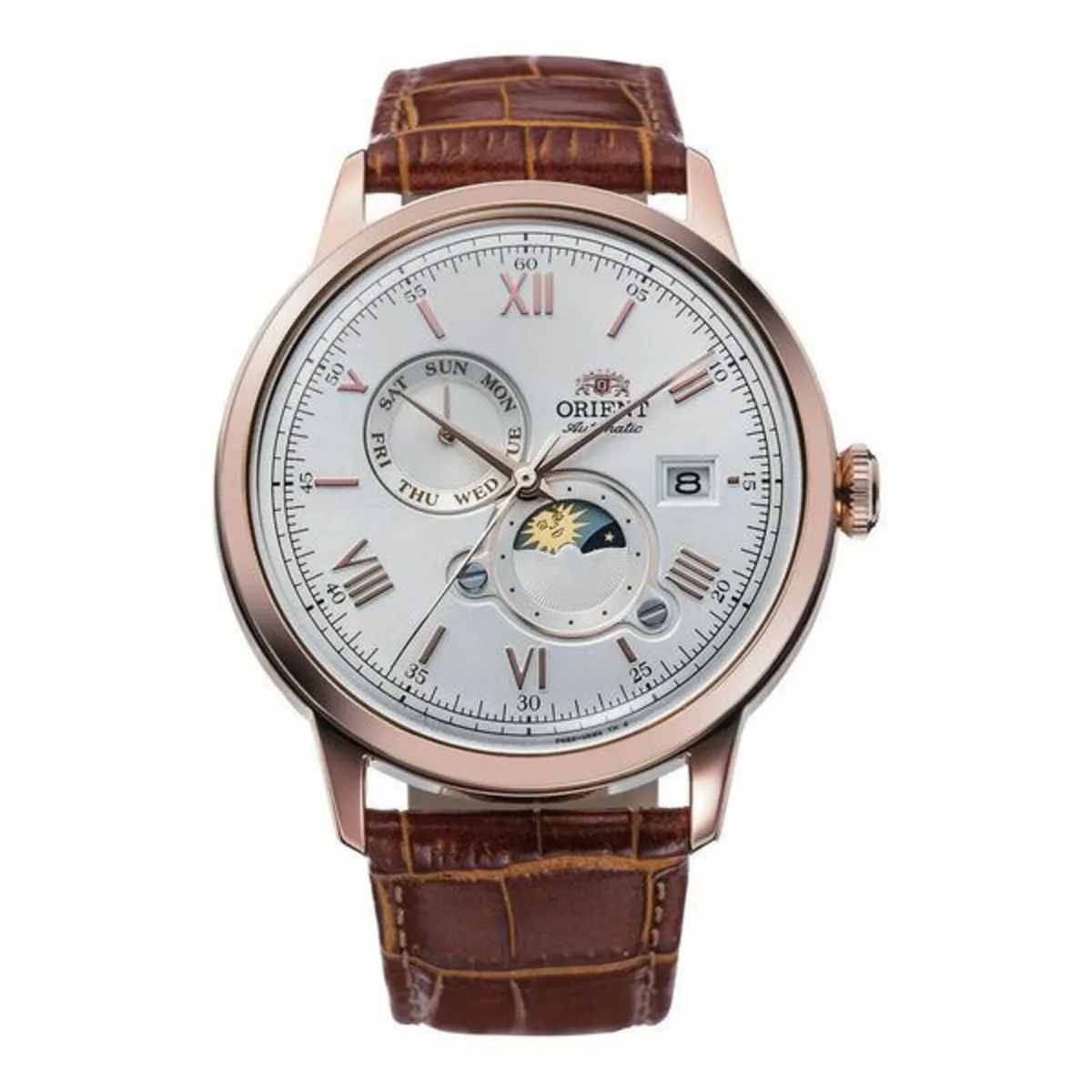 Orient Bambino Watch Sun & Moon RA-AK0801S - Image 2