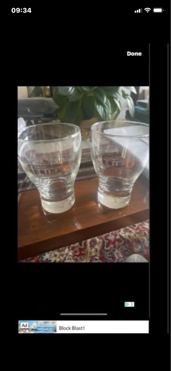 Sheridan Liquor Glasses (2) - Image 1