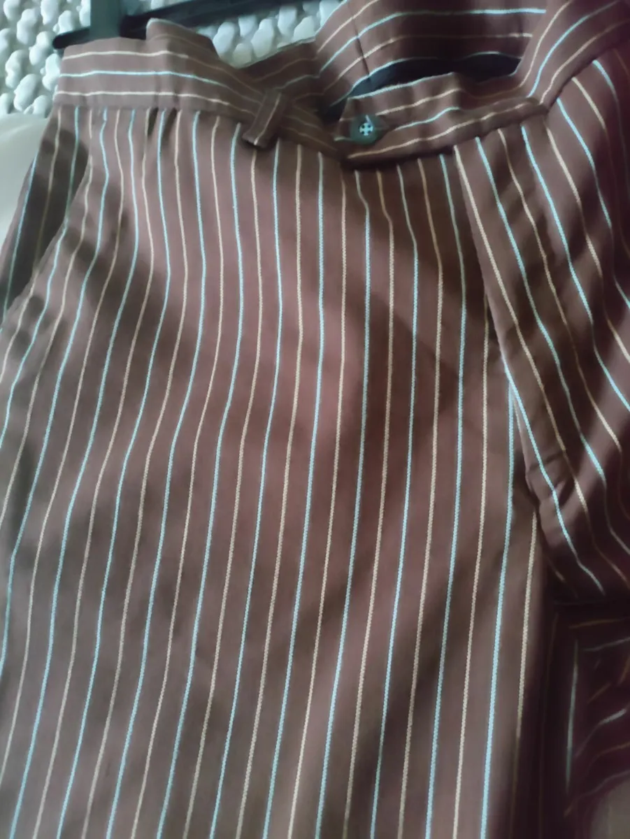 Galvin Green Pinstripe 36/31 - Image 2