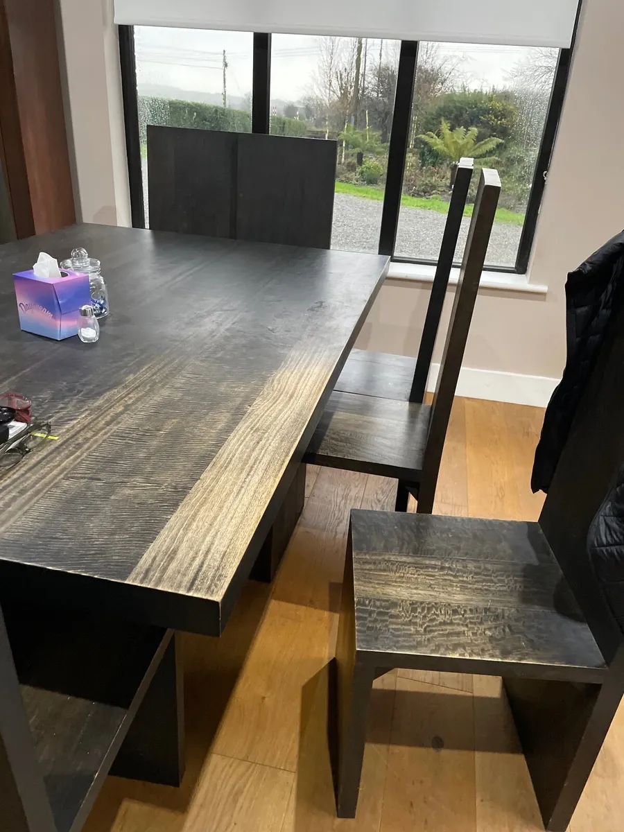 Table and ten chairs.Free to take away - Image 2