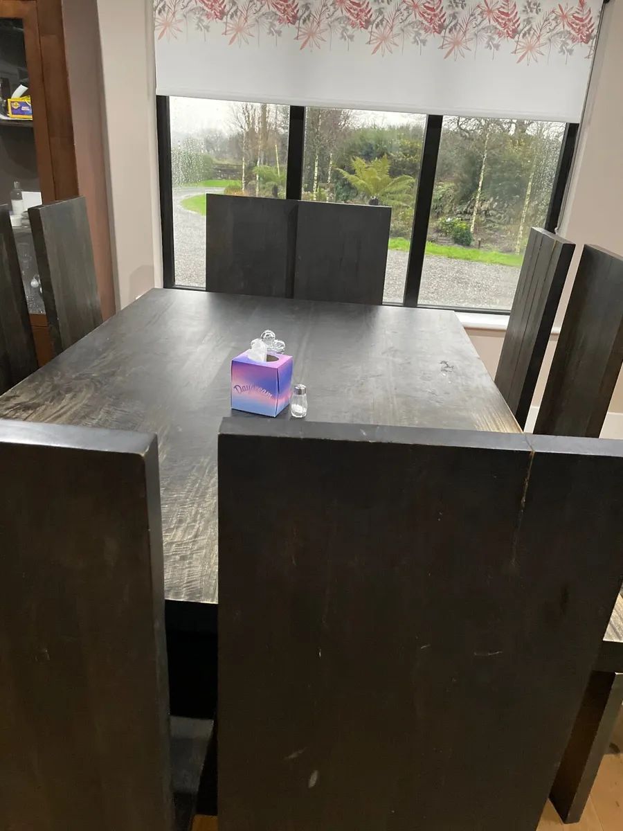 Table and ten chairs.Free to take away - Image 3