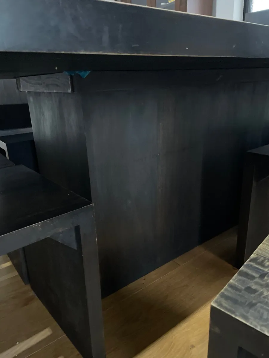 Table and ten chairs.Free to take away - Image 4