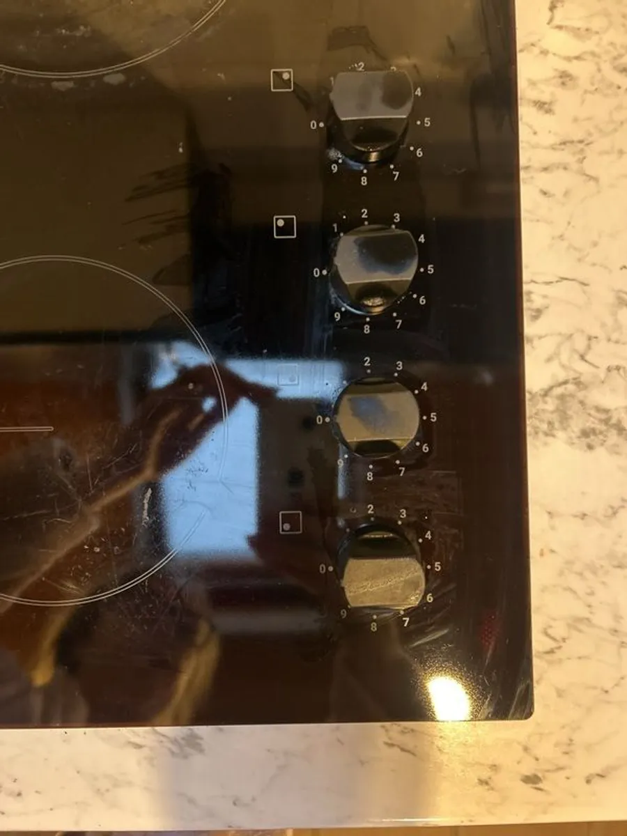 Black Zanussi Hob - Image 2